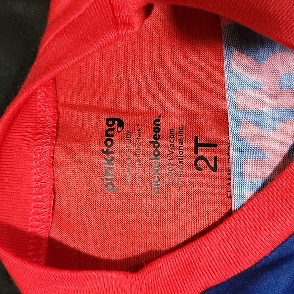 Nwt Nickelodeon Baby Shark PJ Set - Picture 5 of 7